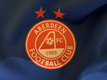 Aberdeen FC crest (on blue)